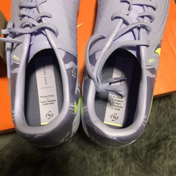 Mens Size 11 Nike Phantom GX II ACAD GF MG NU1 Purple Agate Soccer HF1595 500 - Picture 4 of 6